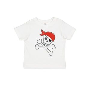 Inktastic Pirate Skull and CrossbonesToddler Boy or Girl T-Shirt, size 4t